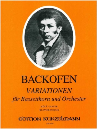 Variationen fr Bassetthorn und Orchester fr Bassethorn und Klavier