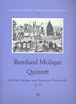 Quintett op.35 fr Flte, Violine, 2 Violen und Violoncello Stimmen