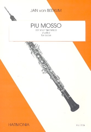 Piu mosso 107 short technical studies for oboe