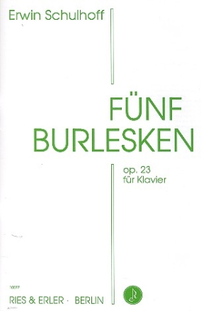 5 Burlesken op.23 fr Klavier