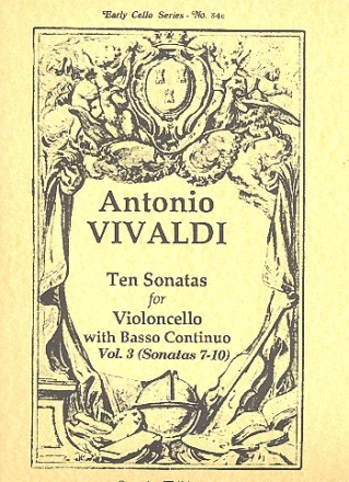 10 Sonatas vol.3 (nos.7-10) or violoncello and bc