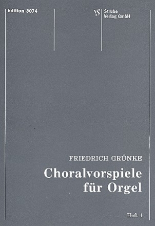 Choralvorspiele Band 1 fr Orgel