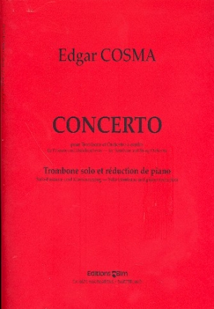 CONCERTO POUR TROMBONE ET ORCHESTRE A CORDES POUR TROMBONE ET PIANO (1991)