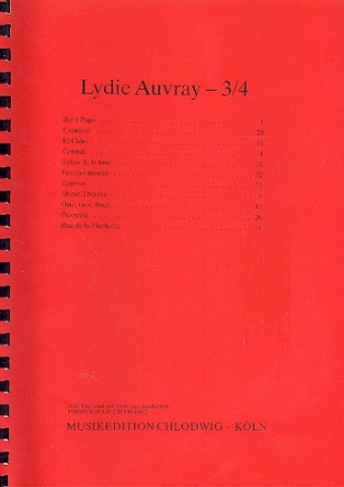 Lydie Auvray  3/4 fr Akkordeon