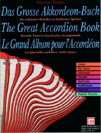 Das groe Akkordeonbuch Band 3  