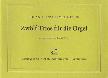 12 Trios fr Orgel