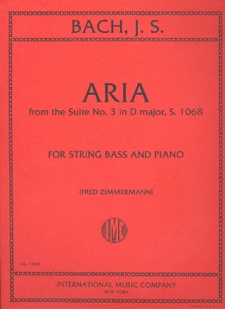 Aria from the Suite D major no.3 for string bass and piano