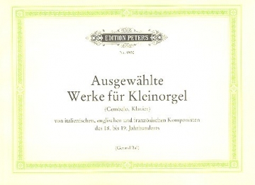 Ausgewhlte Werke fr Kleinorgel