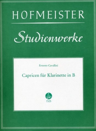 6 Capricen fr Klarinette
