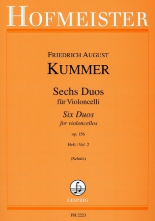 6 Duos op.156 Band 2  fr 2 Violoncelli