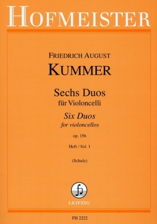 6 Duos op.156 Band 1 fr 2 Violoncelli