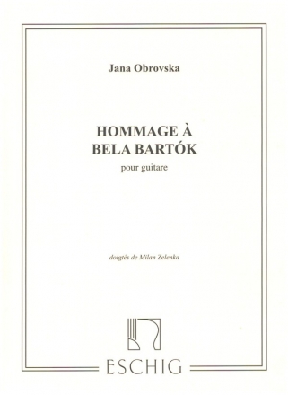 Hommage a Bartok pour Guitar