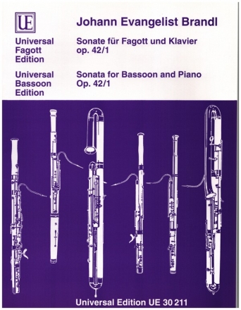 Sonate op.42,1 fr Fagott und Klavier