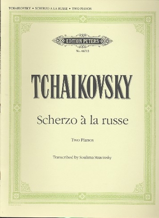 Scherzo a la Russe op.1,1 for 2 pianos