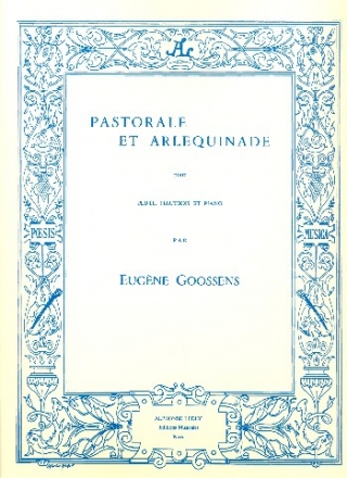 Pastorale et Arlequinade pour flte, hautbois et piano