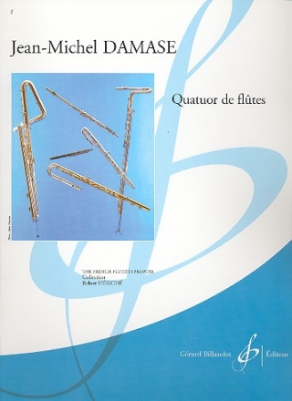 Quatuor de flutes pour 4 fltes partition et parties