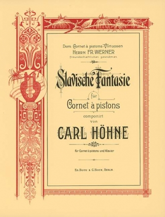 Slawische Fantasie fr Cornet a pistons und Klavier