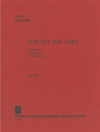 SONATA PER ARPA HARFE ALLEGRO MOLTO LARGO / ALLEGRO MOLTO II. ALLEGRO MODERATO