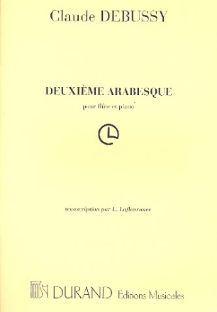 Deuxieme arabesque pour flute et piano