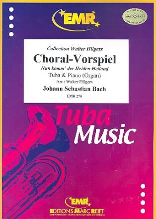 CHORAL-VORSPIEL BWV659 FUER TUBA UND KLAVIER/ORGEL HILGERS, WALTER, ED.