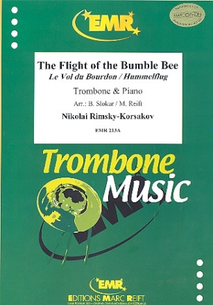 The Flight of the Bumble Bee for trombone and piano