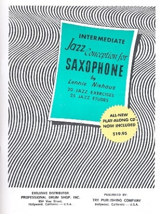 Intermediate Jazz Conception (+CD) für Saxophon