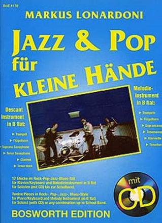 JAZZ & POP FUER KLEINE HAENDE - KEYBOARD UND MELODIEINSTRUMENT IN B V E R G R I F F E N   10/03   LI