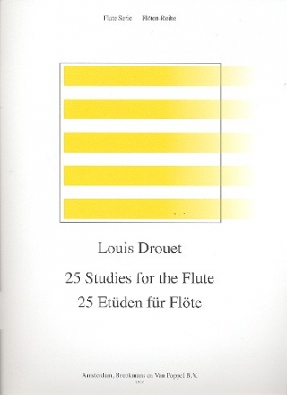 25 Studien fr Flte