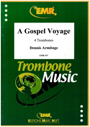 A gospel voyage fr 4 Posaunen Partitur und Stimmen