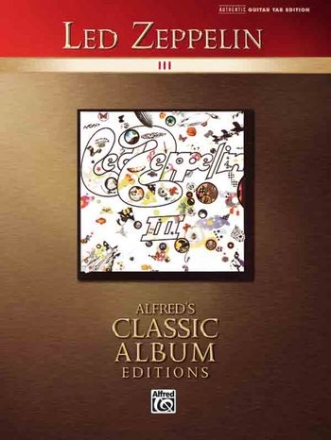 Led Zeppelin III: guitar tab/vocal