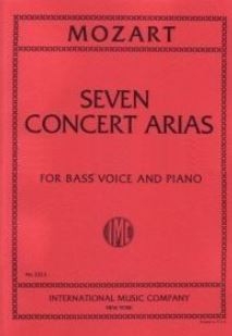 7 Concert Arias for bass voice and piano (en/it)