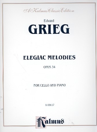 Eleciac Melodies op.34 for cello and piano