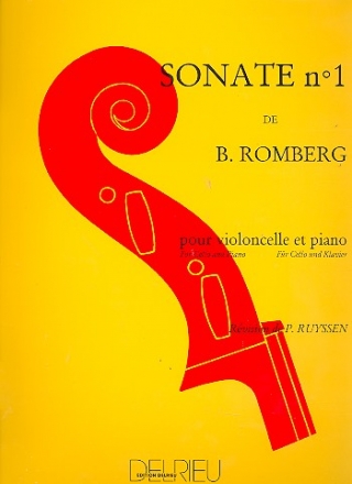 Sonate no.1 premier mouvement pour violoncellet et piano