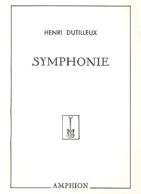 Symphonie pour orchestre partition miniature
