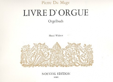 Livre d'orgue fr Orgel Orgelbuch