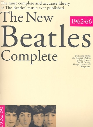 The new Beatles Complete 1962-66: Songbook piano/vocal/guitar