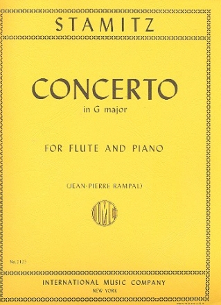 Concerto G major op.29 for flute and piano