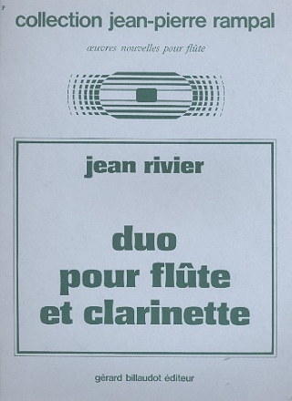 Duo pour flute et clarinette partition