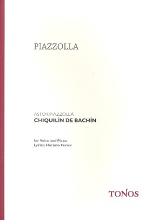 Chiquilin de Bachin fr Gesang und Klavier
