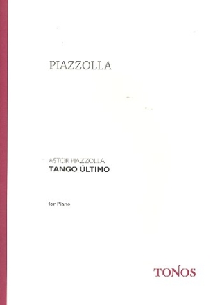 Tango ultimo para piano