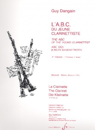 L'abc du jeune clarinettiste vol.1