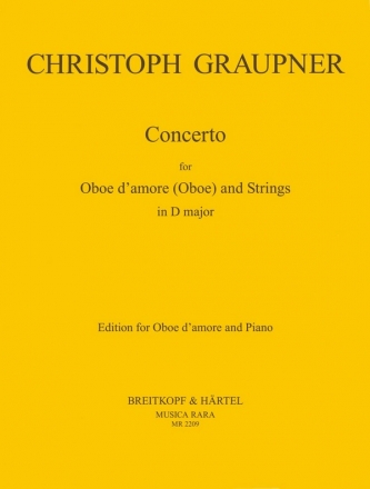Concerto D major for oboe d'amore (oboe) and piano