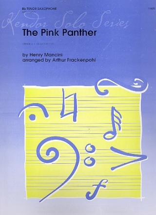 The Pink Panther for tenor saxophone and piano