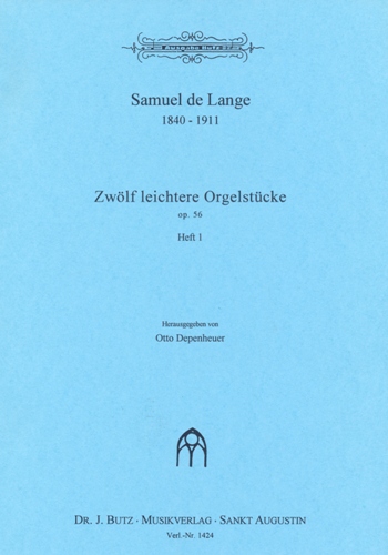 12 leichtere Orgelstcke op.56 Band 1  
