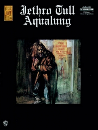 JETHRO TULL - AQUALUNG GUITAR TAB ED.  CUELLAR, CAROL, ED.