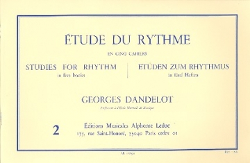 Etude du rythme vol.2
