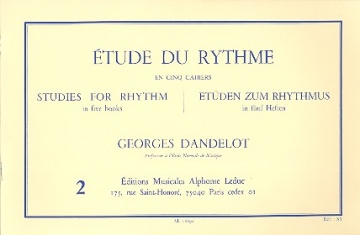 Etude du rythme vol.2