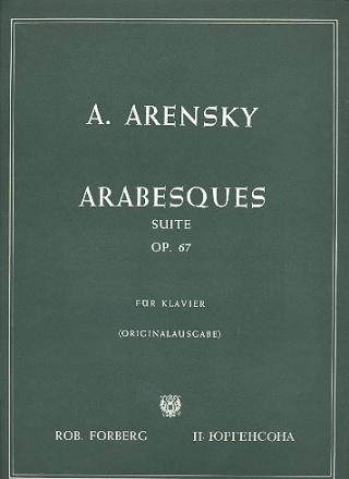 Arabesques op.67 Suite fr Klavier