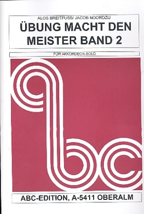 bung macht den Meister Band 2 fr Akkordeon