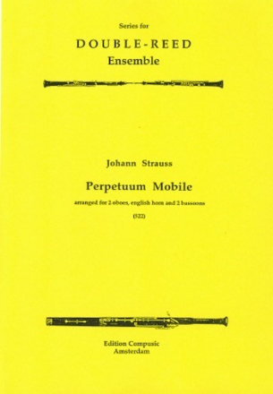 PERPETUUM MOBILE FOR 2 OBOES, ENGL. HORN AND 2 BASSOONS